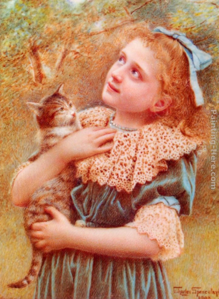 Charles Spencelayh Kitty Spencelayh